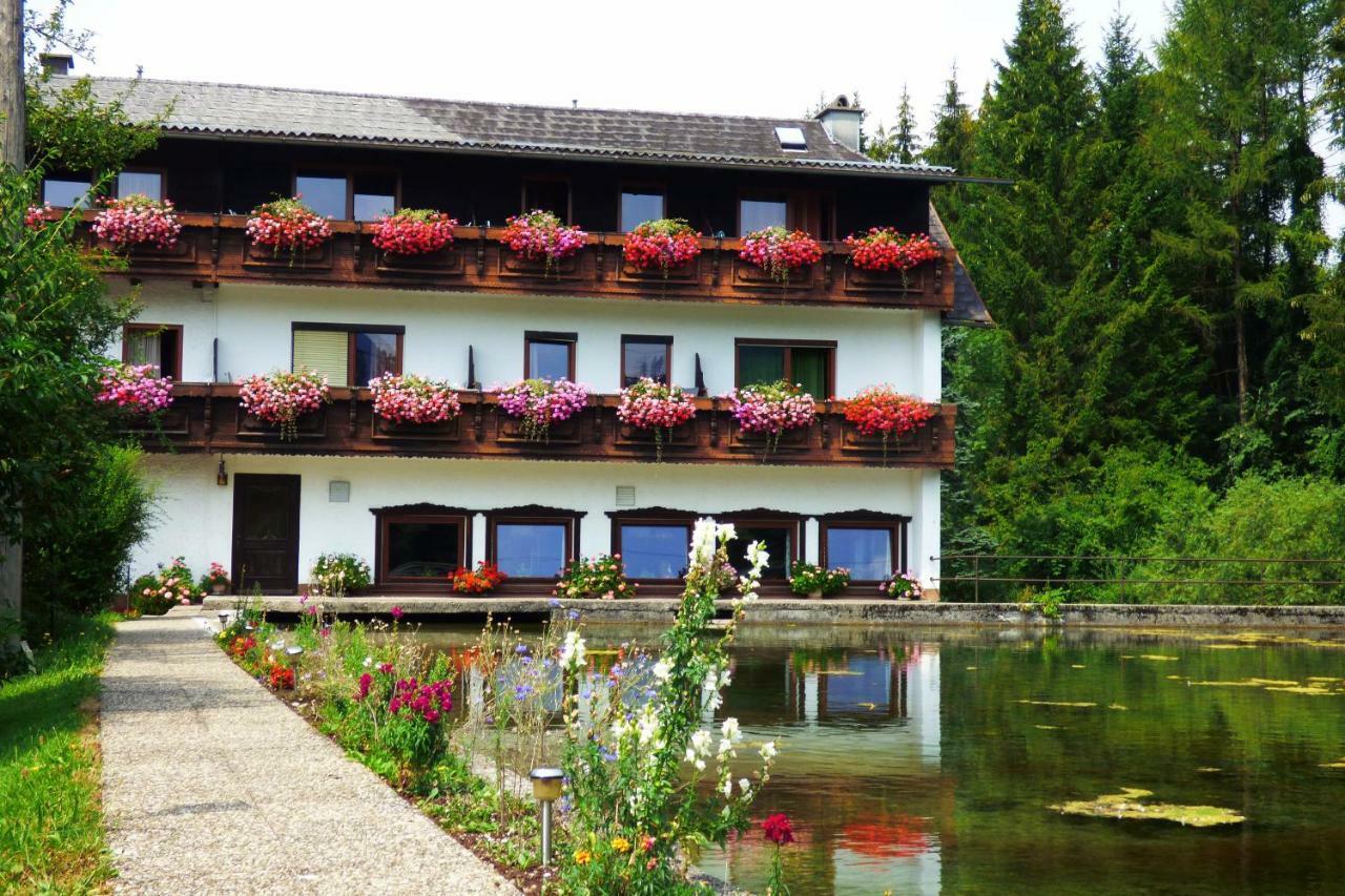 Wieselmühle Forellenhof Grünau im Almtal Exterior foto